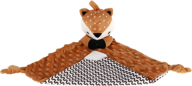 Mehka minky s 3D pikicami za mirno uspavanje