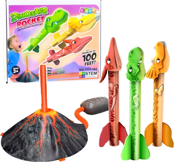 Vulkanski dinozavrski izstrelitveni komplet iz pene