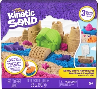 Kinetic Sand komplet peščena plaža