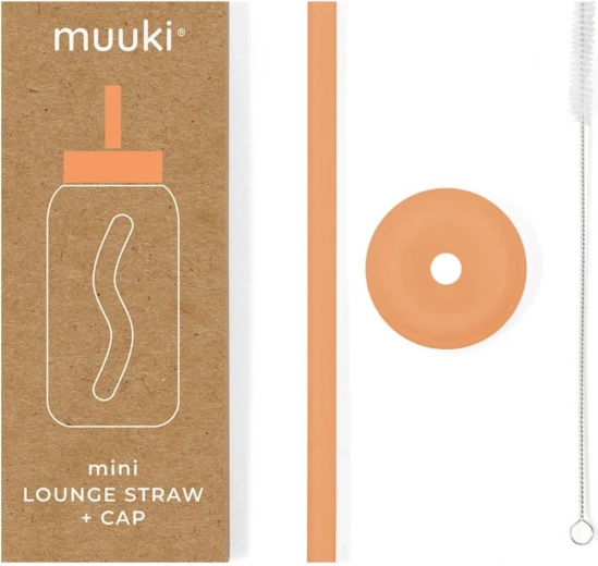 MUUKI Mini Lounge slamica in pokrovček Tropska Papaja