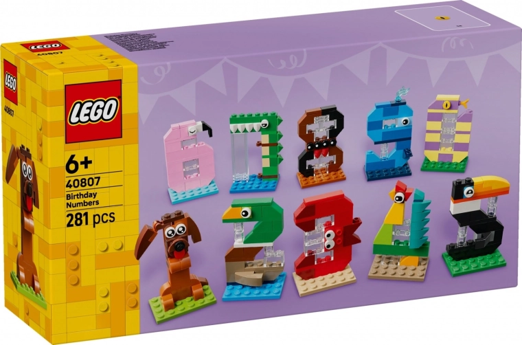 LEGO Iconic rojstnodnevne številke