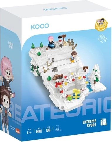 KOCO Building Set – Kids Skiing (1543 Pieces)