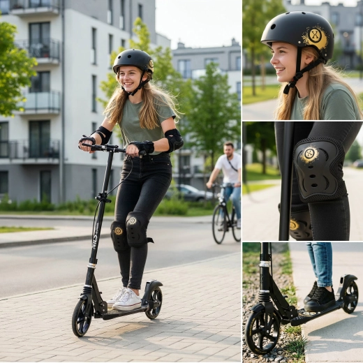 Zložljiva zasnova in nastavljivo krmilo