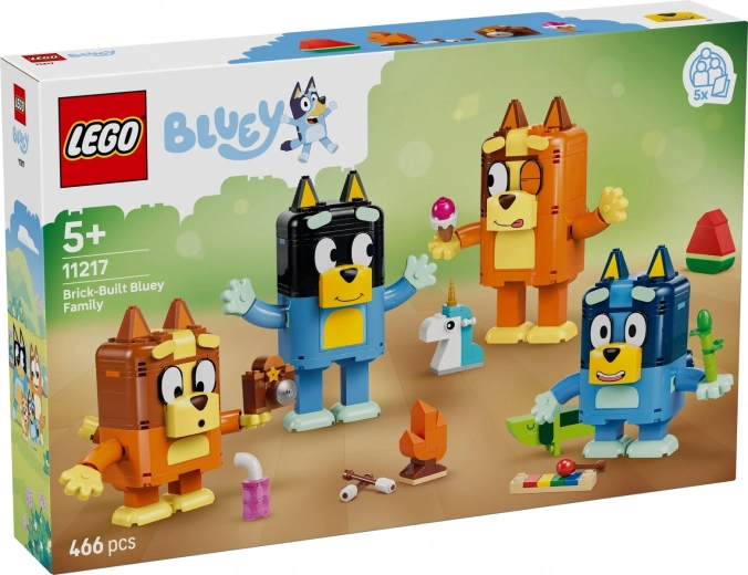 LEGO Bluey družina Bluey iz kock