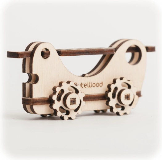 CuteWood lesena 3D sestavljanka gasilsko vozilo