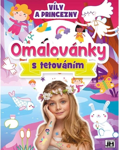 Pobarvanke s tetovažami Vile in princeske