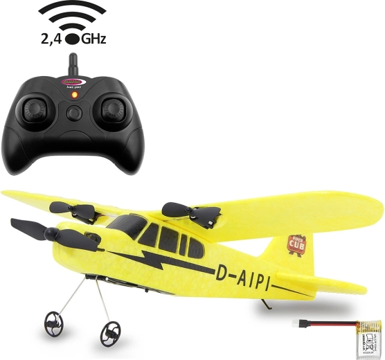 RC letalo Jamara Piper J3-Cub 2,4 GHz z žiroskopom