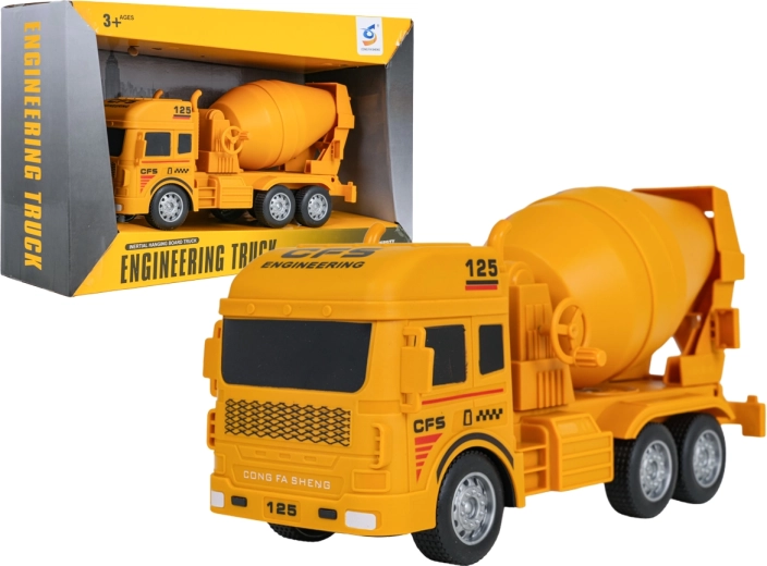 Large Yellow Cement Mixer