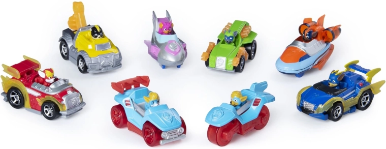8 vozil z junaki Paw Patrol