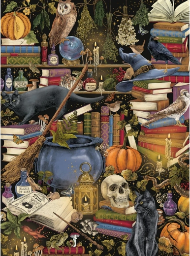 Sestavljanka GIBSONS The Art File: čarovništvo 1000 kosov