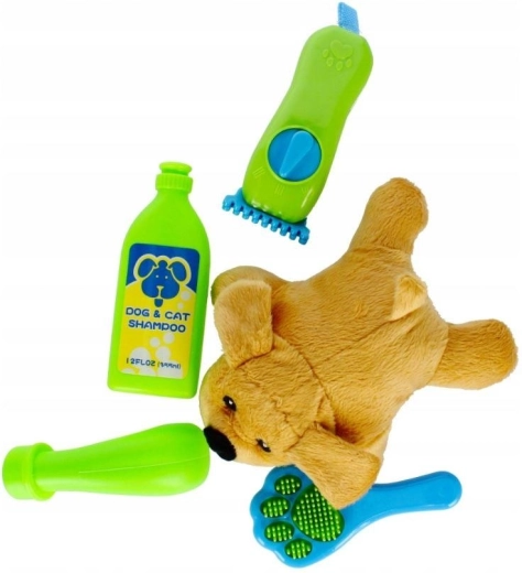 Complete accessories for “bathing” and coat grooming