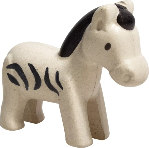 PlanToys lesena figurica zebra