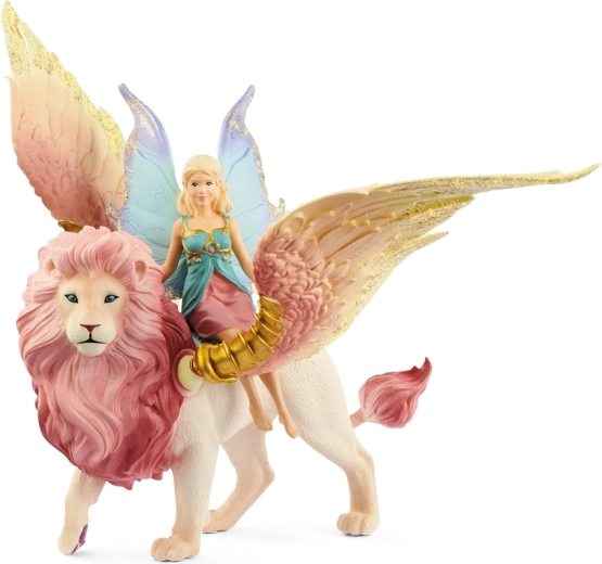 Schleich Bayala vilinska vila na krilatem levu