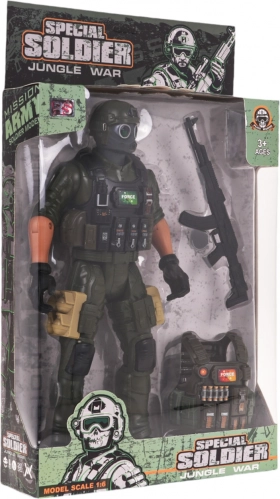 Figura vojaka z dodatki