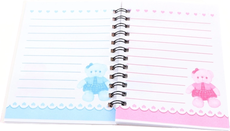 Črtani listi z ilustracijami