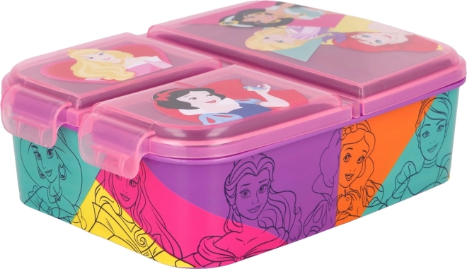 Večnamenska škatla za malico DISNEY Princeske s predelki