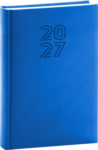 Notique Aprint dnevni rokovnik 2027 moder 15 × 21 cm