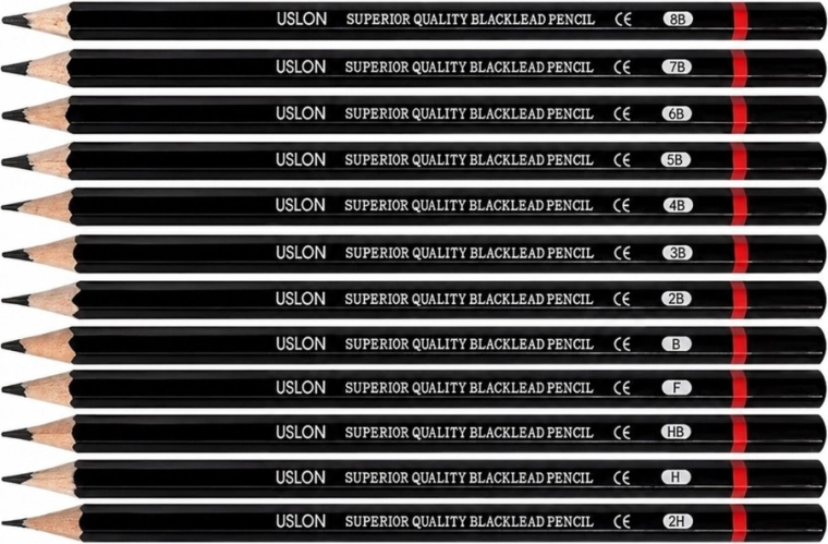 12 hardness grades for maximum drawing control