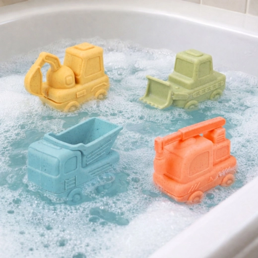 Zabava v kadi – vozila plavajo in pršijo