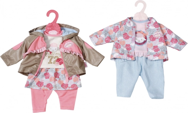 Baby Annabell potovalna garderoba za punčke turkizna