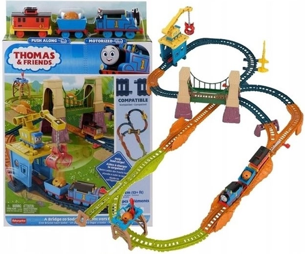 Fisher-Price Thomas & Friends komplet tirov z mostom do Sodora