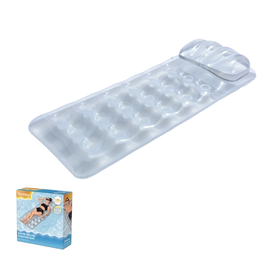 Bestway napihljiva blazina z oporo za glavo 188 × 71 cm