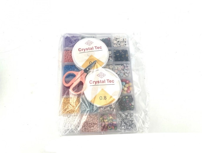 Set kroglic za nizanje za otroke