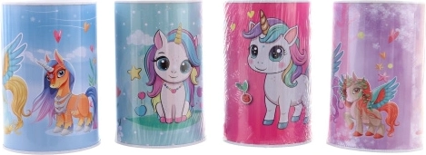 Kovinska hranilnica z samorogom