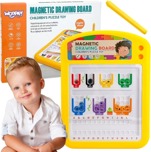 Woopie magnetna izobraževalna tabla z abecedo