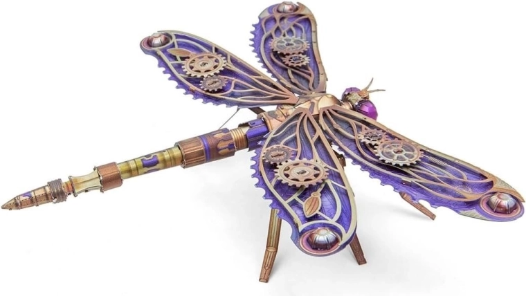 A metal 3D model that tests dexterity