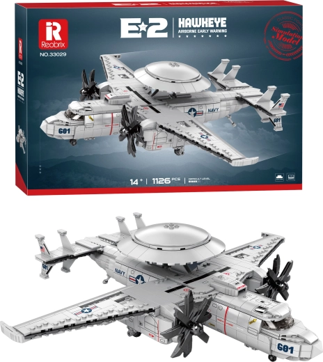 Komplet za sestavljanje letala zgodnjega opozarjanja E-2C Hawkeye (1126 kosov)