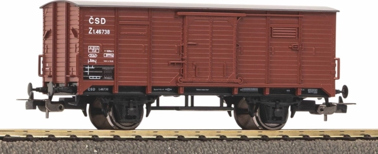 Pokriti tovorni vagon ČSD H0 – novost 2025