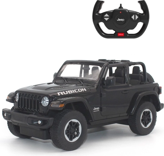Rastar Jeep Wrangler JL RC avto na daljinsko upravljanje 1:14 črn