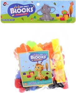 Komplet gradbenih kock – prilagodljive plastične kocke