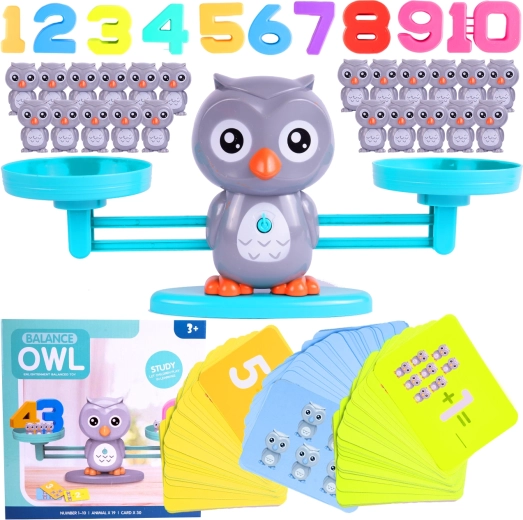 Sova za ravnotežje – izobraževalna igra za štetje