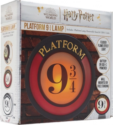 Svetilka Harry Potter peron 9 in 3/4