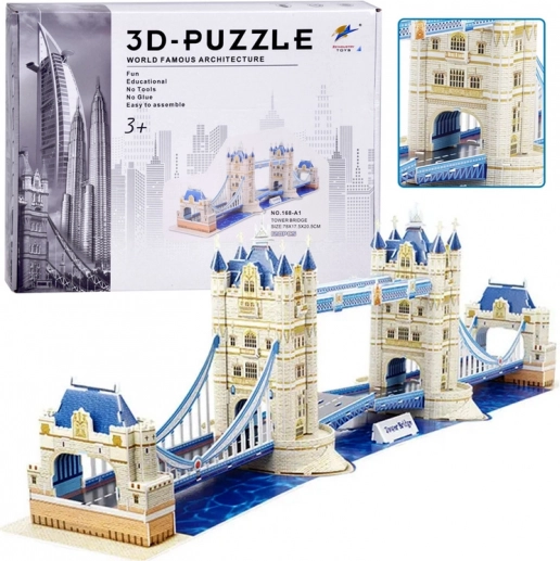 3D sestavljanka Tower Bridge 120 kosov