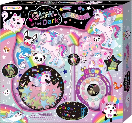 Tajni dnevnik, ki sveti v temi za otroke