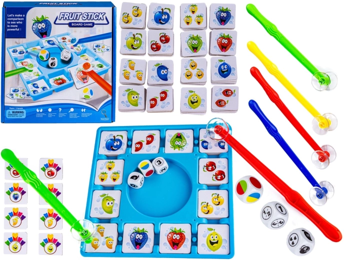 Dexterity game Fruit stick – catch and collect fruit