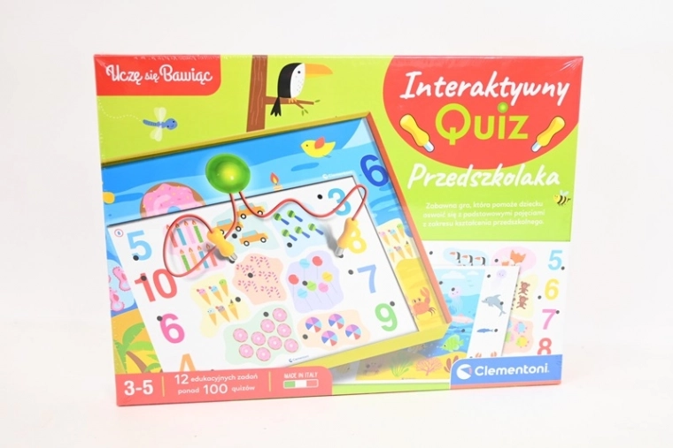 Interaktivni kviz za predšolske otroke CLEMENTONI