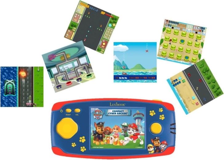 75 vgrajenih iger, vključno s TAČKAMI NA PATRULJI