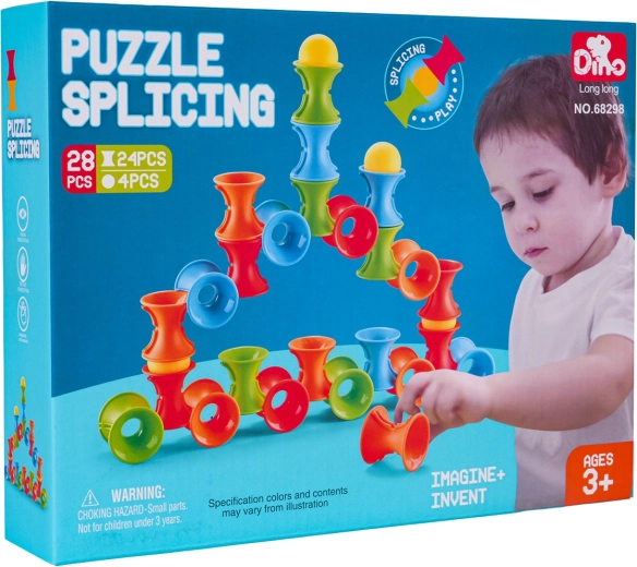 28 pieces for creative building