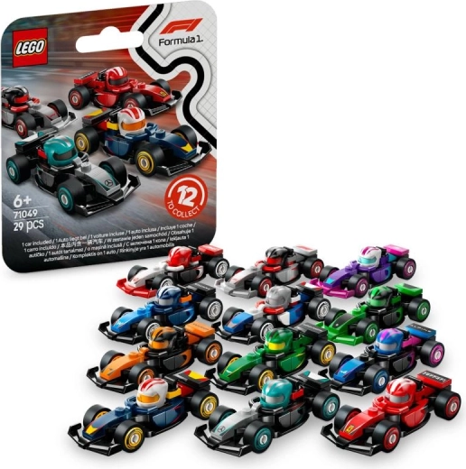 LEGO zbirateljski dirkalniki F1 – 1 kos