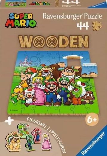 Ravensburger lesene sestavljanke Super Mario – 44 kosov