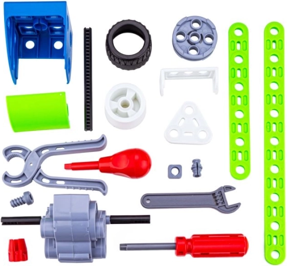 175 pieces for construction play