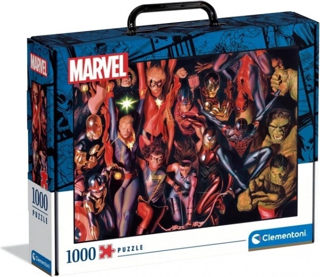 Sestavljanka v kovčku Avengers 1000 kosov