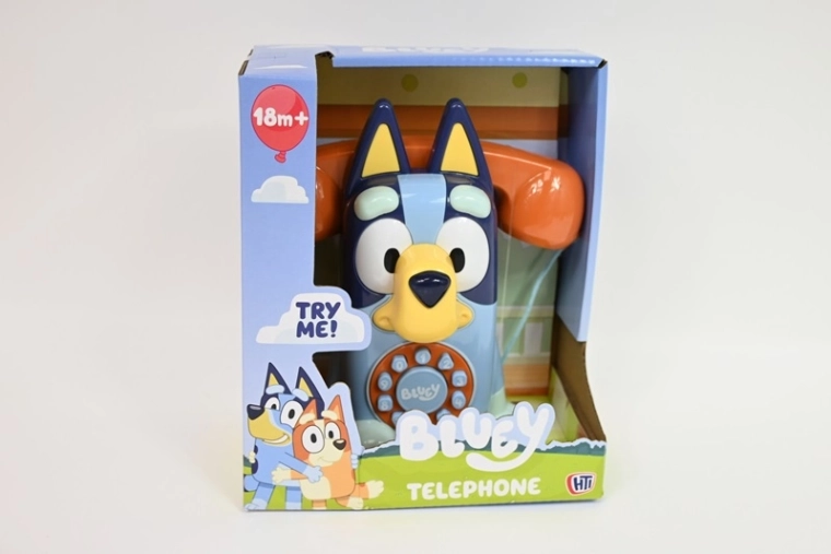 Bluey otroški telefon z glasbo
