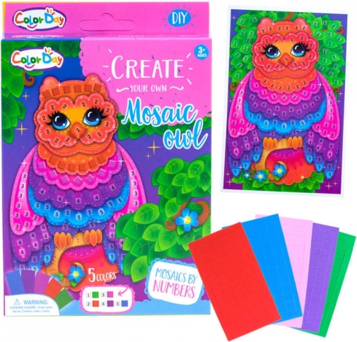 Kreativna penasta mozaika – samolepilni ustvarjalni set – Mozaika