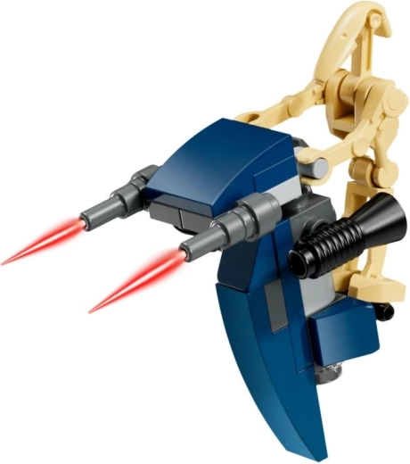 STAP speeder in skrita kolesa za gladko gibanje