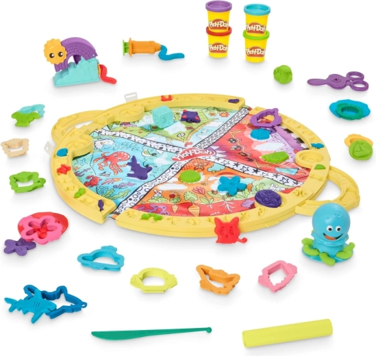 Play-Doh zložljiva igralna podloga in torba 2 v 1